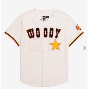 Disney Pixar Toy Story Woody Baseball
Jersey - BoxLunch Exclusive Sold out